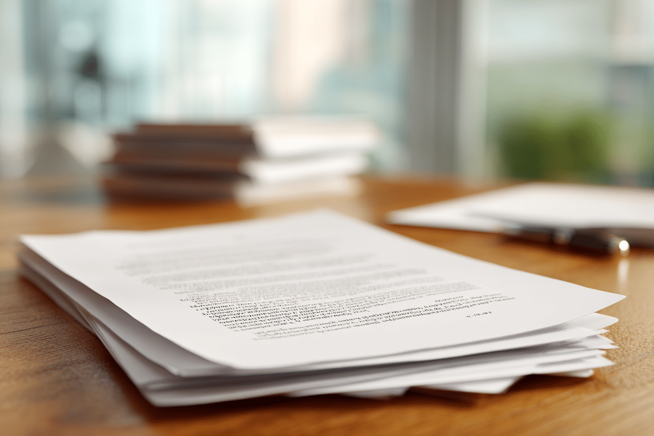 summary plan description documents in a professional office of Employee Retirement Income Security Act